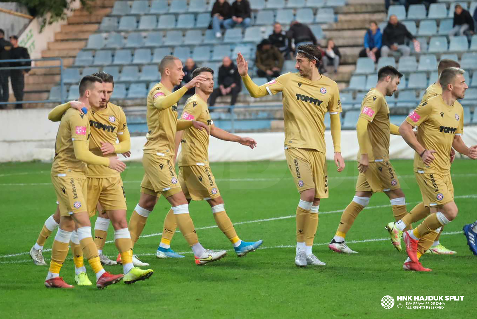 Stanovi: Zadar - Hajduk 0:6